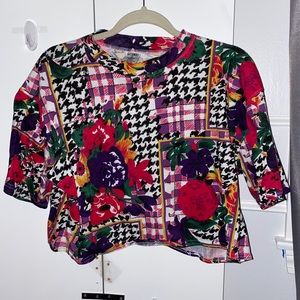 Crazy pattern tshirt